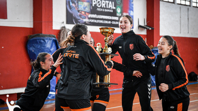 Handball Norte y Ferro celebraron el ascenso en el Nacional Fase 1 de Cadetes